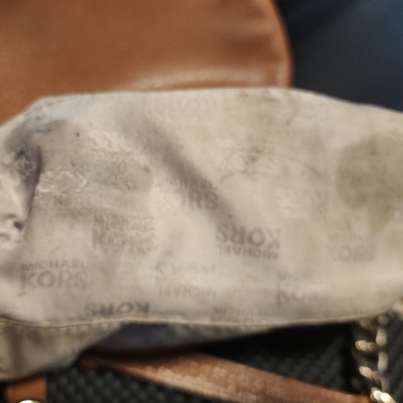 Michael Kors 2 Way Shoulder Bag 35T2GBKM2L Handle Leather Brown- VIETNAM - READ - Picture 8 of 11